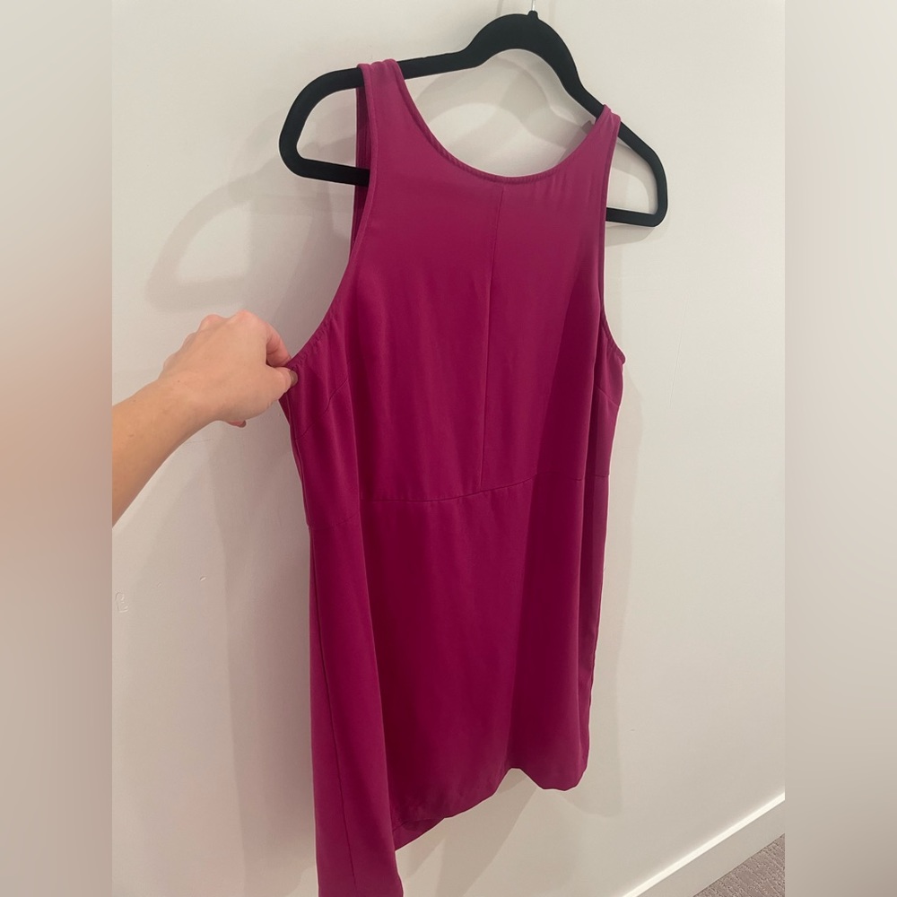Magenta Shift Dress